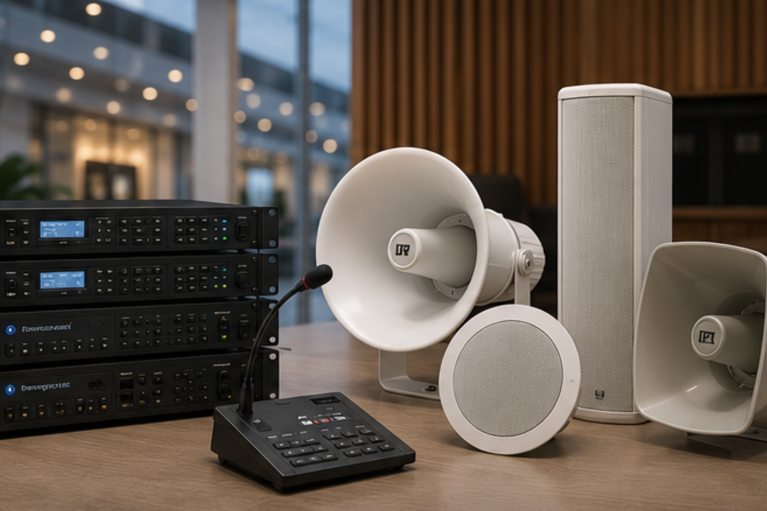 ASTRALINX Public Address Amplifiers and Acoustic Speaker Components